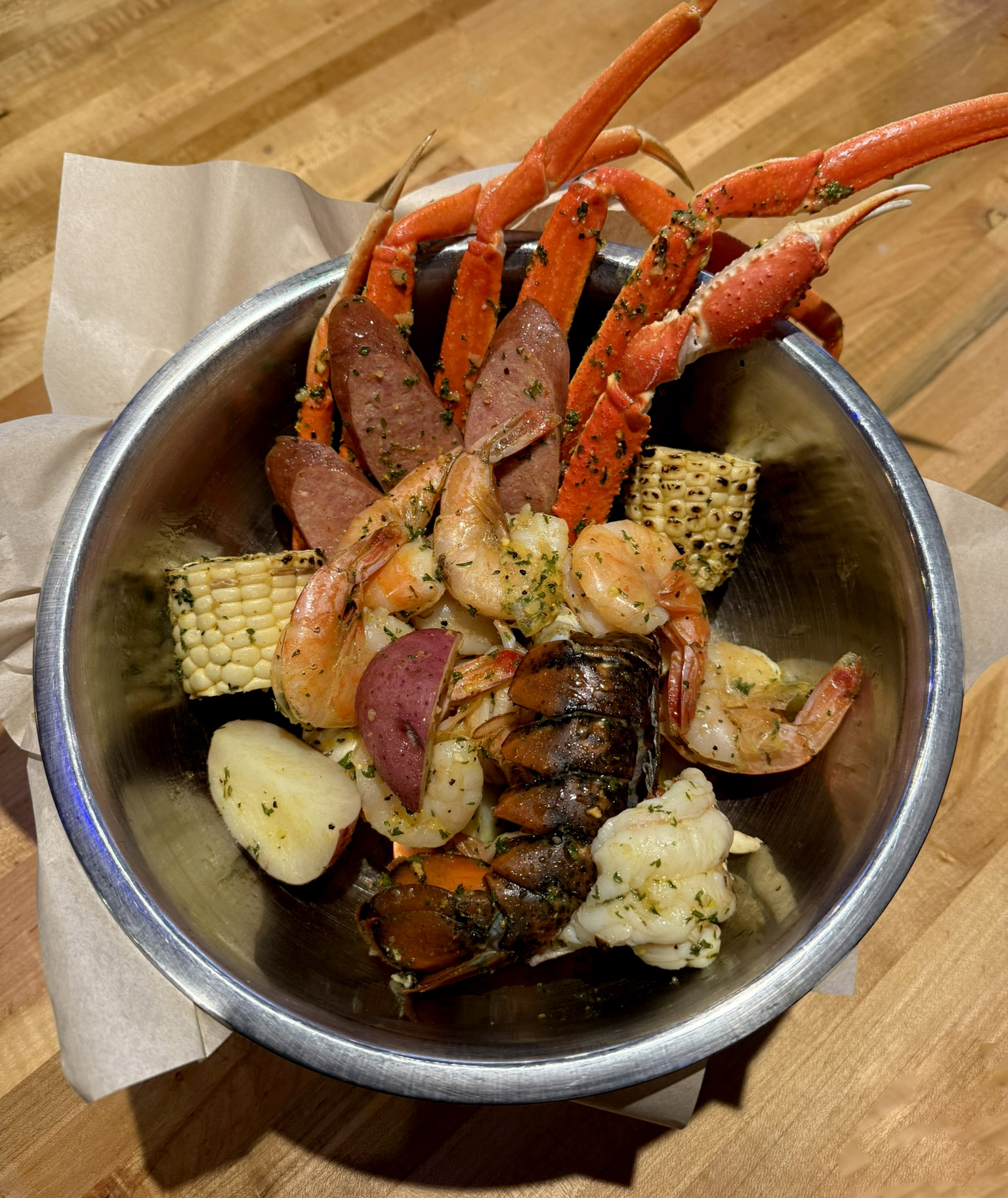 Rockin' Baja Lobster - Old Town signature dishes Mariscos Molcajete SupremoCampechana de MariscosTacos Del Mar Sampler